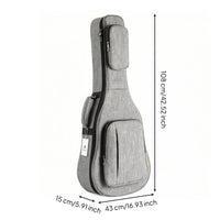 Guitar Gig Neck  Support Guitar Bag Backpack Gray Heather