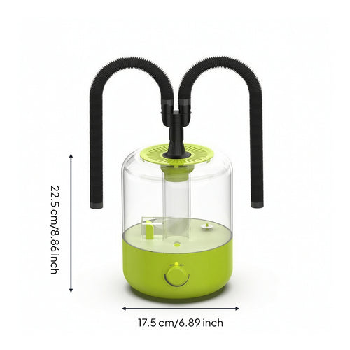High-Frequency Reptile Humidifier Adjustable Terrarium Humidifier Fine Mist Reptile Fogger Quiet for Amphibian Keepers, Vivarium
