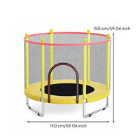Jumping Bed with Enclosure Net Multi-Functional Enclosed Young Child Jumping Bed Versatile for Kids, Home