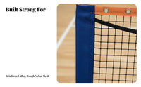 Easy Setup Badminton Net with Stand Long-Lasting Construction Portable Badminton Net Stable Base Wear-Resistant for Family, Kids, Indoor, Backyard