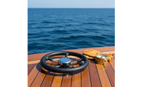 Stainless Steel Steering Wheel Mirror Polished Yacht Steering Wheel for Boat