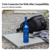 Hydraulic Disc Brake Bleed Kit Compact Portable Brake Bleed Funnel Lightweight Design Bike Oil Funnel Tool for Cyclists, Outdoor, Travel