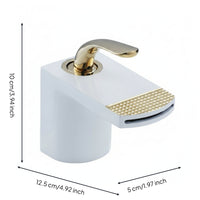 Waterfall Washroom Faucet Deck-Mounted Washroom Sink Faucet Fixture