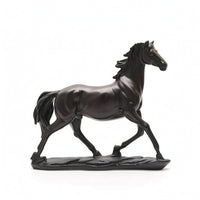 Horse Figurine Glossy Horse Statue Elegant for Office, Bookshelf, Art Collectors