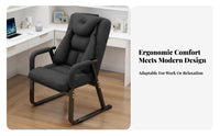 Adjustable Recliner Comfortable Padding Reclining Chair With Headrest for Adults