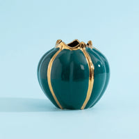 European Style Ceramic Pumpkin Vase, Large