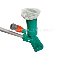 Portable Pool Leaf Skimmer Net Set with Vacuum Suction Head and Jet Brush