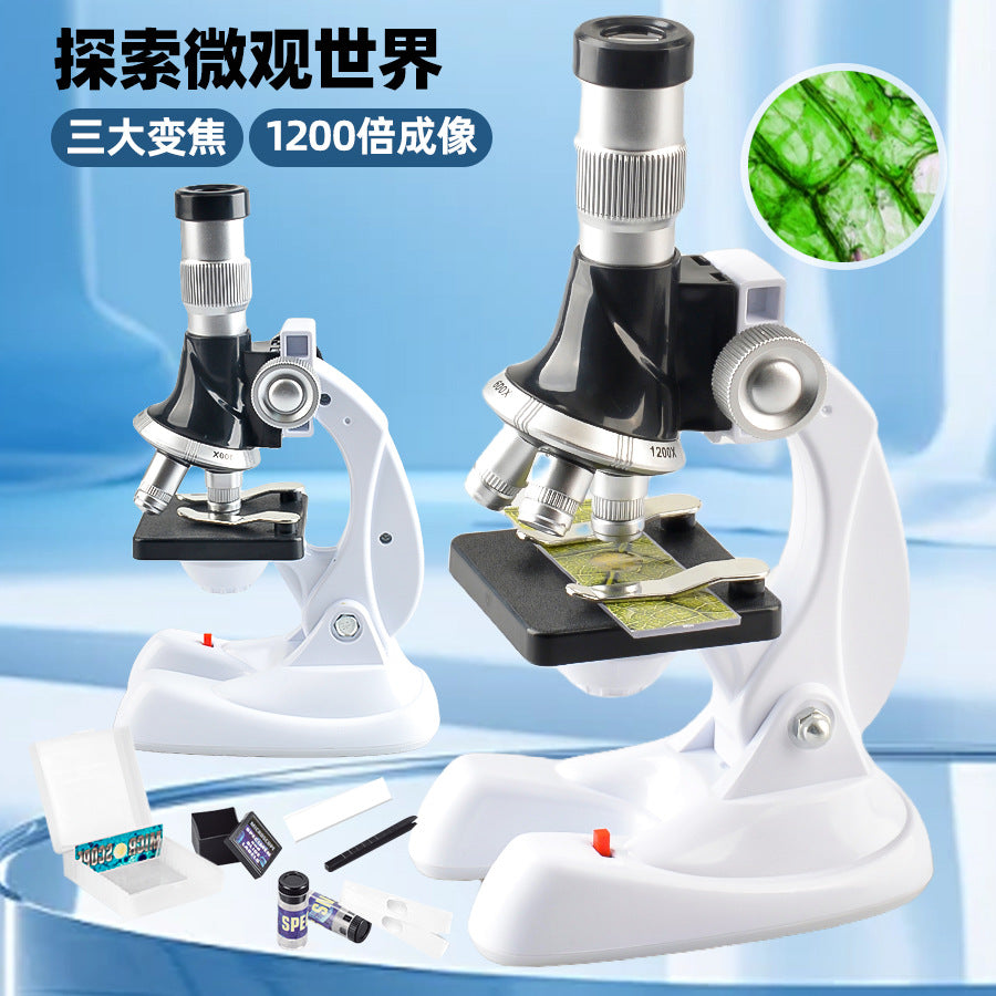 1200x Microscope Toy for Kids, STEM Science Educational Kit