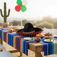 Mexican Felt Sombrero Decorative Balls Gold Trim Costume Hat Lightweight Fiesta Celebration Hat for Partygoers, Cosplayers
