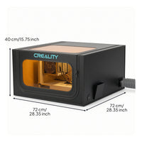 Enclosure with Exhaust Fan Ventilated 3D Printer Enclosure with Fan Laser Cutter Cover with Window Transparent Sheltering