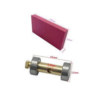 Ultra Hard Watch Screwdriver Sharpening Stone Precision Grinding Ruby Whetstone Polished Finish 3000 Grit Sharpening Stone Precise Design for Watchmakers