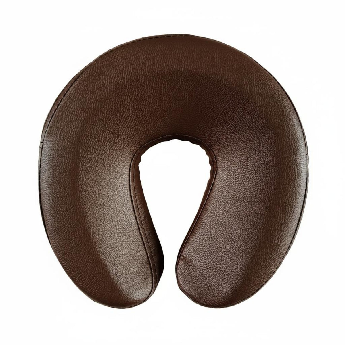 High-Density Foam U-Shaped Prone Pillow PU Leather Cover U-Shaped Face Pillow Ergonomic Design for Beauticians, Clients, Hospital, Spa, Home