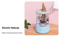 Gentle on Bristles Makeup Brush Cleaner and Dryer Portable Design Automatic Brush Cleaner and Dryer Quiet Operation for Women, Home, Bedroom