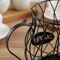 Countertop Coffee Holder Space Saving Coffee Pod Storage Organizer for Kitchen