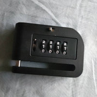 Heavy Duty Motorcycle Disc Brake Lock Cut Resistant Combination Disc Brake Lock Rust-Proof for Motorcyclists, Cyclists