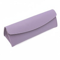 Faux Leather Writing Utensil Case Minimalist Design School Supply Organizer
