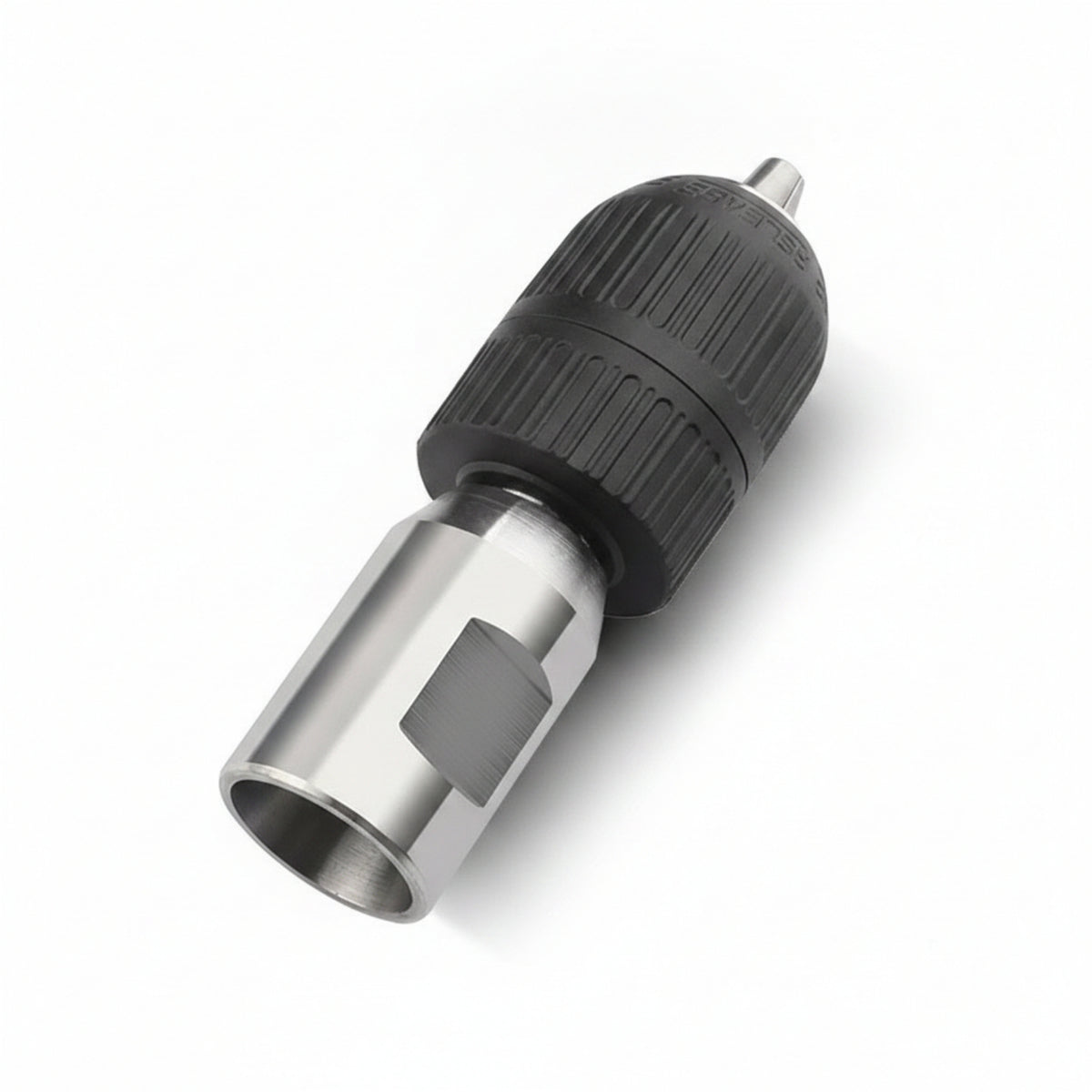 Silver Water Adapter Knurled Connector