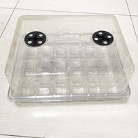 Mini Greenhouse Seedling Germination Tray Kit with Humidity Dome for Garden Plants