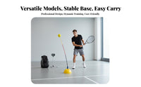 Long-Lasting Solo Tennis Practice Aid Improves Skills Self-Practice Tennis Device Easy to Use for Professionals, Beginners, Backyard, Garden