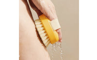 Soft-Bristled Bath Brush with Long Handle Nylon Back Scrubber with Long Handle Sturdy Detachable Shower Brush Portable for Adults