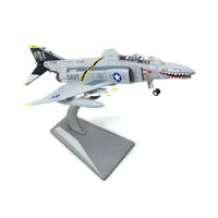 1:100 F-4 鬼怪 战斗机 轰炸机 海盗旗 美国航母战舰机 飞机模型