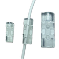 Self-Adhesive Cable Clips for Wire Management, No-Drill Wall Mount Cable Organizer