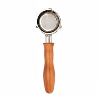 Coffee Machine Handle 58mm Portafilter Detachable Espresso Tool Stainless Steel Head Ergonomic Grip Suitable for Home Brewing Coffee Shop Use