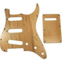 Electric Guitar Pickguard Multi-Part Set Wood Guitar Pickguard Guard Film Musical Accessory