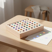 Gem Blocks Colorful Smooth Polished Wooden Block Set for Preschoolers, Kids, Home Education