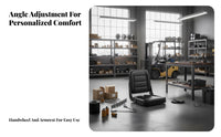 Forklift Seat Sturdy Construction Loader Seat High-Density Foam for Landscaping