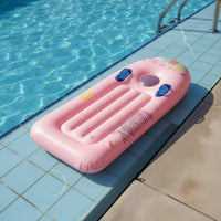 Easy-Grip Handles Kids Inflatable Surfboard Thickened Material Kids Water Buoyant Board High Buoyancy Childrens Handled Bodyboard Long-Lasting for Children, Beginners, Beach