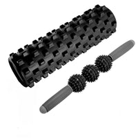 Foam Roller Set Muscle Relaxation Yoga Column Massage Stick Hedgehog Ball Kit