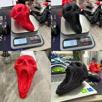 Gothic Style Resin Skull Statue Ornament