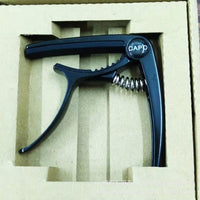 Zinc Alloy Guitar Capo for Acoustic Guitar and Ukulele, 3-in-1 Function