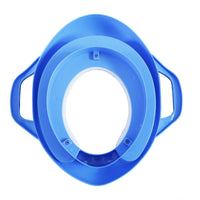 Kids' Toilet Training Seat with Handles - Cartoon Design Potty Trainer for Toddlers