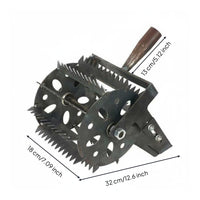 Hand Push Hoe Easy Assembly Push Weeder Adjustable Long Handle for Farm