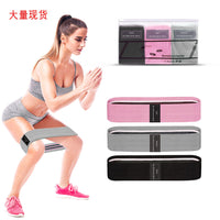 Fabric Resistance Bands Set for Glute Activation and Squats, Non-Slip Exercise Loops for Workout