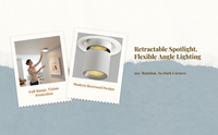 Dimmable LED ceiling spotlight