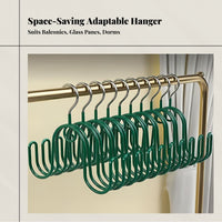 Hanging Shoe Hook, Metal Shoe Rack, Windproof Balcony Dryer for Indoor Outdoor