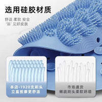 搓澡垫吸盘硅胶后背搓背神器洗澡按摩懒人贴墙搓脚防滑清洁批发
