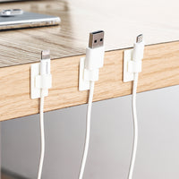 KM.564 Adhesive Cable Clips for Wall Mounting - 8 Pack