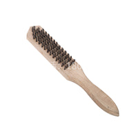 Wire Brush Set with Wooden/Plastic Handle for Rust Removal and Cleaning