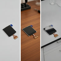 Transmissive Display Screen Module 128x128 Screen Display with Ribbon Connector Compact for Hobbyists, Device Repairs