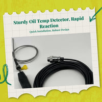Automotive Smoke Leak Detector, Diagnostic Equipment, Oil Temperature Probe, Multi-Function Tester, High Temperature Resistant