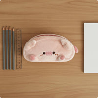 Fluffy Writing Instrument Case Fun Gift Stuffed Creature Writing Instrument