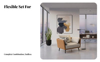 Minimalist Sofa and Coffee Table Combo Modern Design Reception Seating Sturdy Frame Configurable Design for Clients