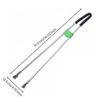 Tongs Aluminum Alloy Long Handle Reacher Grabber Strong Grip