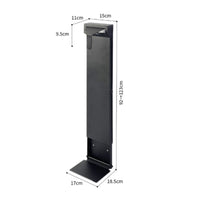 Wall Mounted Golf Bag Rack Heavy Duty Golf Bag Rack Sturdy Steel for Garage