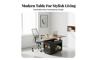 Adjustable Height Convertible Lift-Top Coffee Table Multi-Functional Design Convertible Lift-Top Table Easy to Move Living Room Furniture Space-Saving for Apartment Dwellers, Home Workers, Homeowners, Beside Sofa, Small Areas