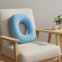 Circle Shaped Nursing Cushion Pressure Relief Hollow Center Seat Pad Machine Washable Donut Pillow for Bedridden Patients, Elderly, Home Care, Bed